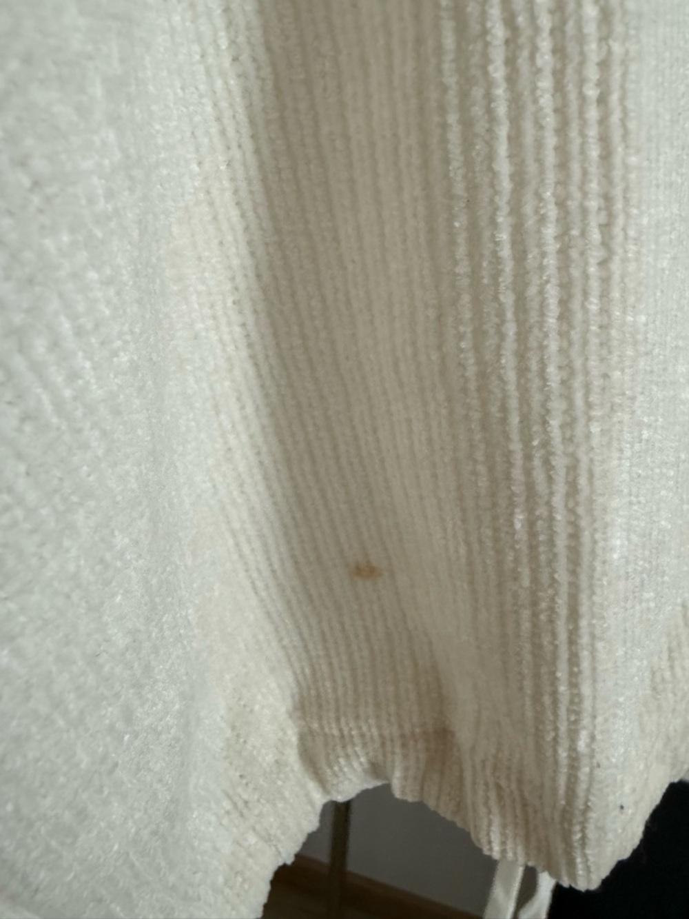 Princess Polly Cream Cropped Half-Zip Drawstring Sweatshirt - Picture 5 of 5